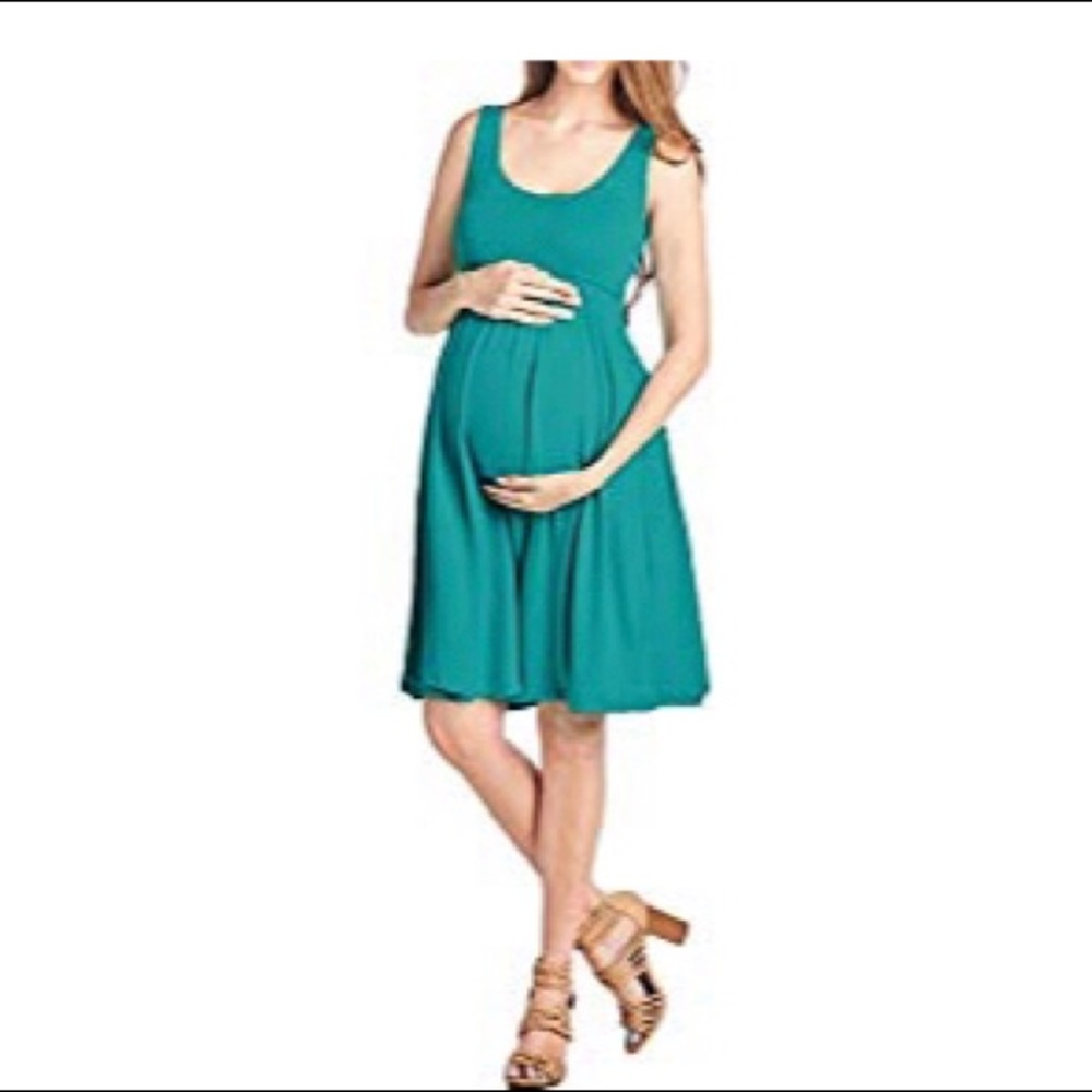 Maternity dress (knee length) - Picture 2 of 2